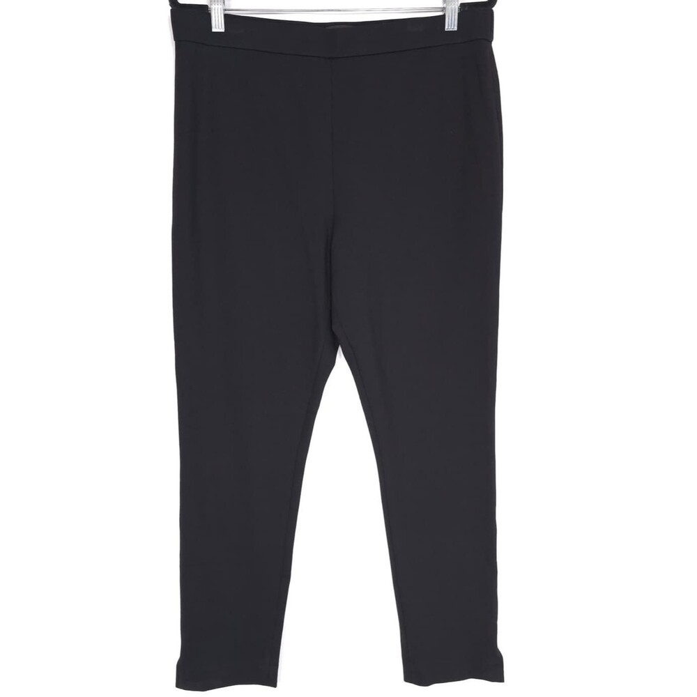 KATE SPADE New York Black Ankle Pants XL Stretch Slim Cropped Pull on